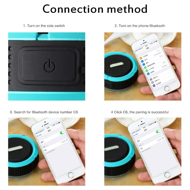 C6 Bluetooth Speaker – Hands-Free, Waterproof