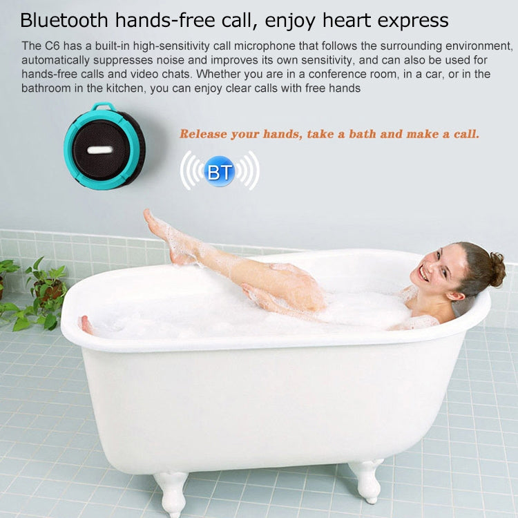 C6 Bluetooth Speaker – Hands-Free, Waterproof