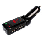 BC-06 Bluetooth Car Kit FM Transmitter Car MP3 Player with LED Display 2 USB Charger & Handsfree Function, BC06 BC06