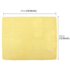 KANEED Synthetic Chamois Drying Towel Super Absorbent PVA Shammy Cloth for Fast Drying of Car, Size: 43 x 32 x 0.2cm, Drying Towel Super Absorbent PVA Shammy Cloth