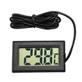 Mini LCD Digital Thermometer for Fridge Freezer, Insert Size 46mm x 26.6mm, Cable Length 1m, PT-2 – Durable Build, Easy to Use PT-2
