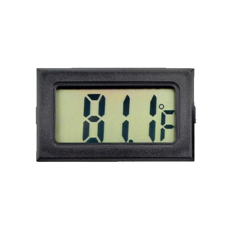Mini LCD Indoor Digital Thermometer (Fahrenheit Display), White, (Fahrenheit Display)(White), (Fahrenheit Display)(Black) – Durable Build, Easy to Use (Fahrenheit Display)(Black) Black
