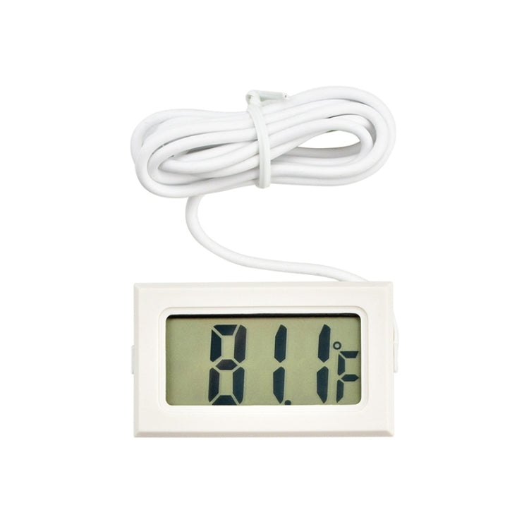Mini LCD Indoor Digital Thermometer (Fahrenheit Display), White, (Fahrenheit Display)(White), (Fahrenheit Display)(Black) – Durable Build, Easy to Use