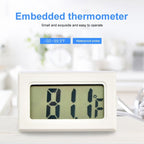 Mini LCD Indoor Digital Thermometer (Fahrenheit Display), White, (Fahrenheit Display)(White), (Fahrenheit Display)(Black) – Durable Build, Easy to Use
