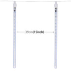 17 LED Light-emitting Lights Stick for Christmas, 8PCS 30cm/Blue, 8PCS 30cm/White