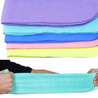 KANEED Super Absorption Clean Cham PVA Synthetic Chamois Car Wash Towel, Random Color Delivery, Size: 43cm x 32cm x 0.2cm – Durable Build, Easy to Use