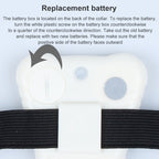 Ultrasonic Bark Stop Collar, (White)