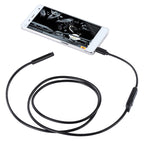 Waterproof Micro USB Endoscope Snake Tube Inspection Camera with 6 LED for OTG Android Phone, Length: 1m, Lens Diameter: 7mm, 7mm 7mm