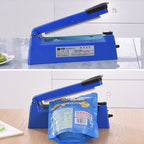 F-200 200mm Heat Sealing Hand Impulse Poly Sealer Closer Machine, Plastic Shell, 200mm Heat Sealing Machine – Durable Build, Easy to Use