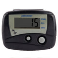 Multifunction Digital Electronic Pedometer Step Counter, Step Counter Step Counter Black