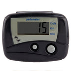 Multifunction Digital Electronic Pedometer Step Counter, Step Counter Step Counter Black