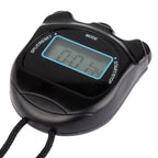 PS50 Stopwatch Professional Chronograph Handheld Digital LCD Sports Counter Timer with Strap, PS50