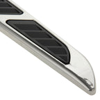 2 PCS Bonnet Air Flow Vent Fender Sticker for Car Decoration, Size: 36.5cm x 3.5cm x 1cm, Size: 36.5cm x 3.5cm x 1cm
