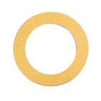Fluorescent Aluminum Alloy Ignition Key Ring, Inside Diameter: 3.4cm