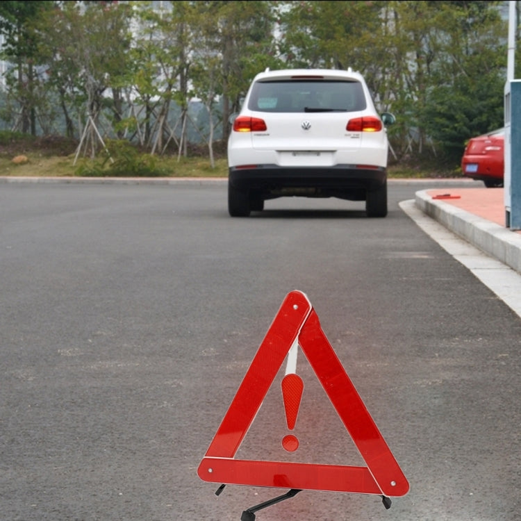 Foldable Reflective Triangle Safety Warning Board, Size: 39.5cm x 35cm, Foldable Reflective Board Foldable Reflective Board