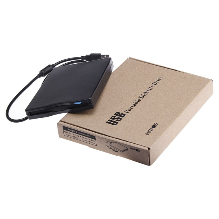 USB Portable Diskette Drive, USB External Floppy Drive – Durable Build, Easy to Use