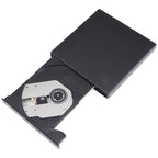 USB Slim Portable Optical Drive (CD-ROM), CD-ROM – Durable Build, Easy to Use