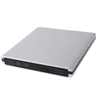 USB 3.0 Aluminum Alloy Portable DVD / CD Rewritable Blu-ray Drive for 12.7mm SATA ODD / HDD, Plug and Play, Blu-ray Drive (Silver), Blu-ray Drive (Red) – Aluminum Alloy