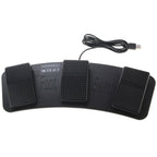 PC USB Triple Action Foot Switch, 2 Foot Switch – Durable Build, Easy to Use