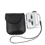 Pocket 30X-60X Microscope with 2-LED Lights / Money Detector Light, 30X-60X – Durable Build, Easy to Use