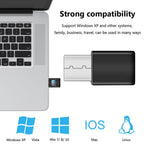 300Mbps Wireless 802.11N USB Network Nano Card Adapter, Card Adapter – Durable Build, Easy to Use
