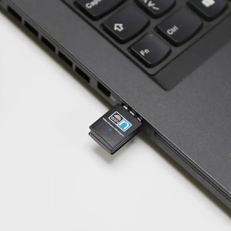 300Mbps Wireless 802.11N USB Network Nano Card Adapter, Card Adapter – Durable Build, Easy to Use