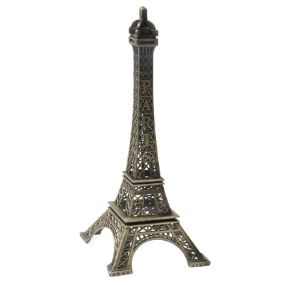 Paris Eiffel Tower Furnishing Articles Model Photography Props Creative Household Gift (Size:13 x 5.8cm ), Size:13 x 5.8cm Size:13 x 5.8cm