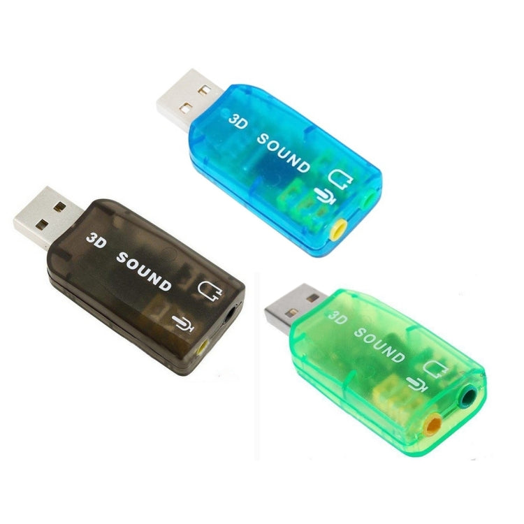 USB DSP 5.1 External Sound Card Adapter Mono Channel (Color random delivery) – Durable Build, Easy to Use