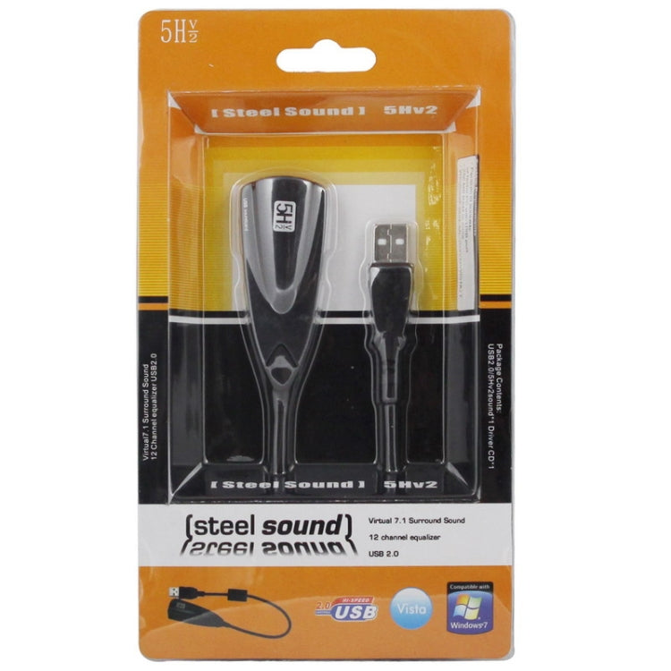 Steel Series 5H V2 USB 7.1 Channel Sound Adapter External Sound Card – TPU