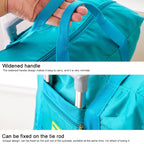 Embellish Multi-functional Portable Waterproof Large Capacity Nylon Foldable Pouch Storage Bag for Travel, Size: 44cm x 35cm x 19cm