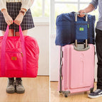 Embellish Multi-functional Portable Waterproof Large Capacity Nylon Foldable Pouch Storage Bag for Travel, Size: 44cm x 35cm x 19cm