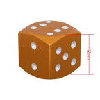 Universal 8mm Dice Style Aluminium Alloy Car Tire Valve Caps, Pack of 4, Dice Style 5, Dice Style 4, Dice Style, Dice Shape 5, Dice Style 5