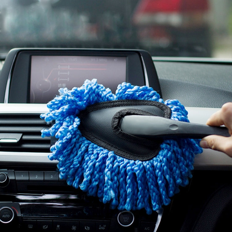 KANEED SL-915 Car Dash Duster Washable Microfiber Interior and Exterior Surface Cleaner Wax Treated Professional Detailing Tool, Size: 34 x 19cm, Surface Cleaner, Surface Cleaner Blue – Durable Build, Easy to Use Surface Cleaner Blue Blue