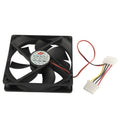 120mm 4-pin Cooling Fan with Dual Connectors , 120mm 4-pin – Durable Build, Easy to Use 120mm 4-pin