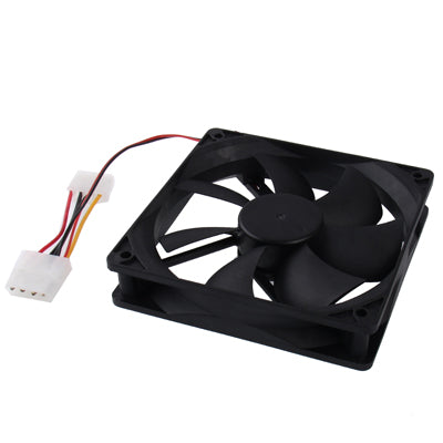 120mm 4-pin Cooling Fan with Dual Connectors , 120mm 4-pin – Durable Build, Easy to Use