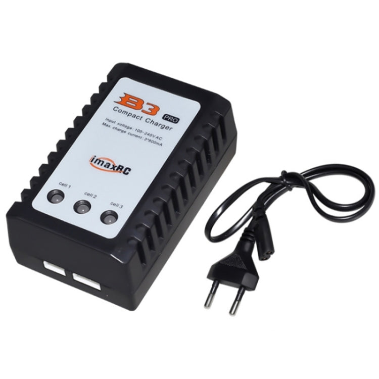 ImaxRC 7.4V/11.1V 2S/3S Model Aircraft Drone Lithium Battery Intelligent Balance Charger, EU Plug EU Plug