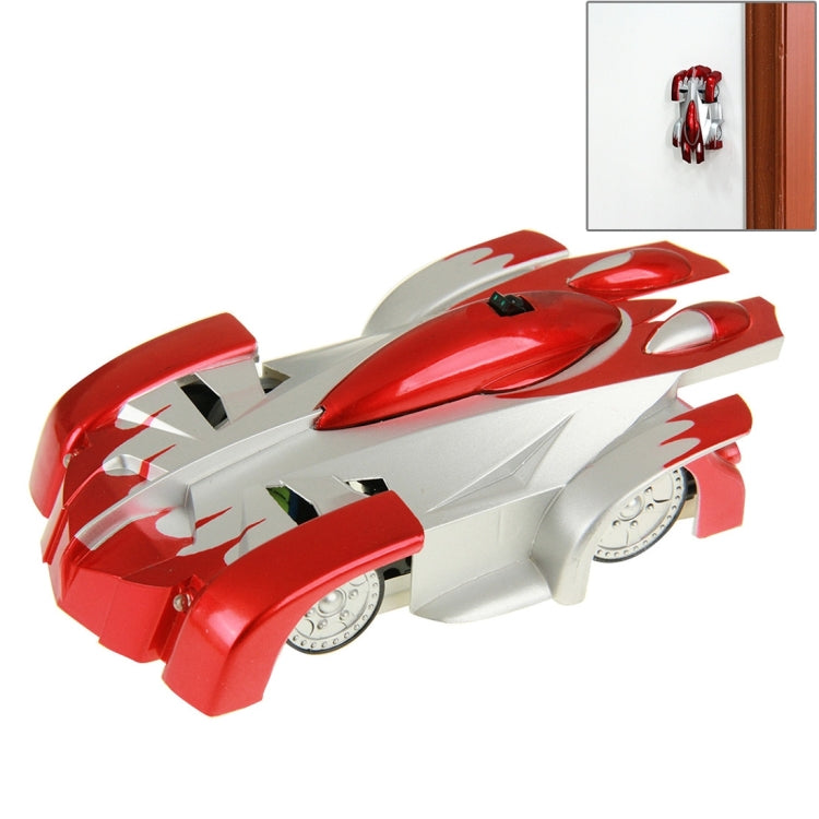 Superior Cool Infrared Control Toy Car Remote Control RC Wall Climber Car Climbing Stunt Car – Durable Build, Easy to Use Red