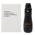 2.4G Wireless Presenter Laser Pointer Fly Mouse Rii Professional Air Mouse R900 for HTPC / Android TV BOX / PS3 / XBOX360 / Tablet PC (K14 R900), K14 R900 – Durable Build, Easy to Use