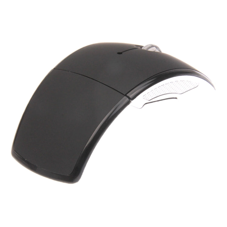 Wireless 2.4GHz 800-1200-1600dpi Snap-in Transceiver Folding Wireless Optical Mouse / Mice, 2.4GHZ (Black), 2.4GHZ (Red) – Durable Build, Easy to Use