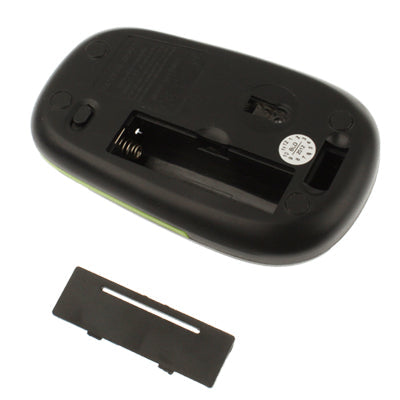 2.4GHz Wireless Ultra-thin Mouse, Black, Silver – Ultra-thin, Plug-and-play