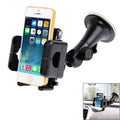 For iPhone, Galaxy, Sony, Lenovo, HTC, Huawei, and other Smartphones of Width: 5.1cm- 10.5cm, Suction Cup Car Holder Suction Cup Car Holder