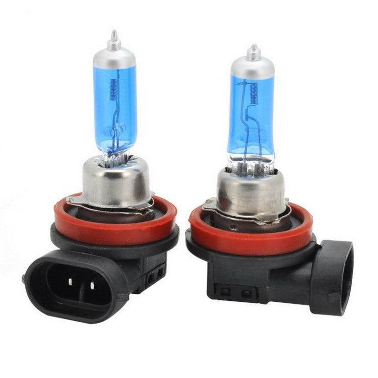H11 Halogen Car Headlight, 2400 Lumens White Light, 12V / 100W 6000K, H11 H11