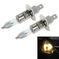 2 PCS H1 12V / 55W / 4300K / 1600lm Xenon Car Headlight Bulbs, Warm White, H1 H1