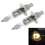 2 PCS H1 12V / 55W / 4300K / 1600lm Xenon Car Headlight Bulbs, Warm White, H1 H1