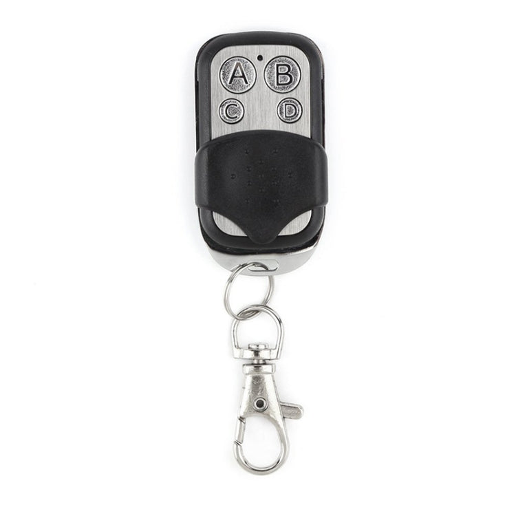 315MHz Metal Wireless Learning Code 4 Keys Remote Control (Black + Silver), 315MHz 315MHz