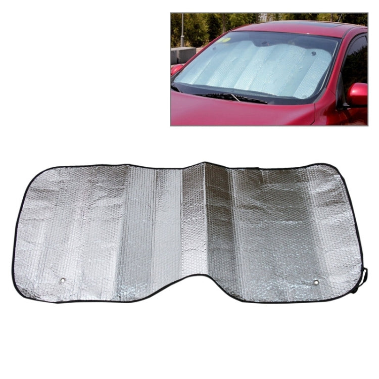 Foldable Car Back Windshield Sunscreen Foil, 125 x 60cm 125 x 60cm