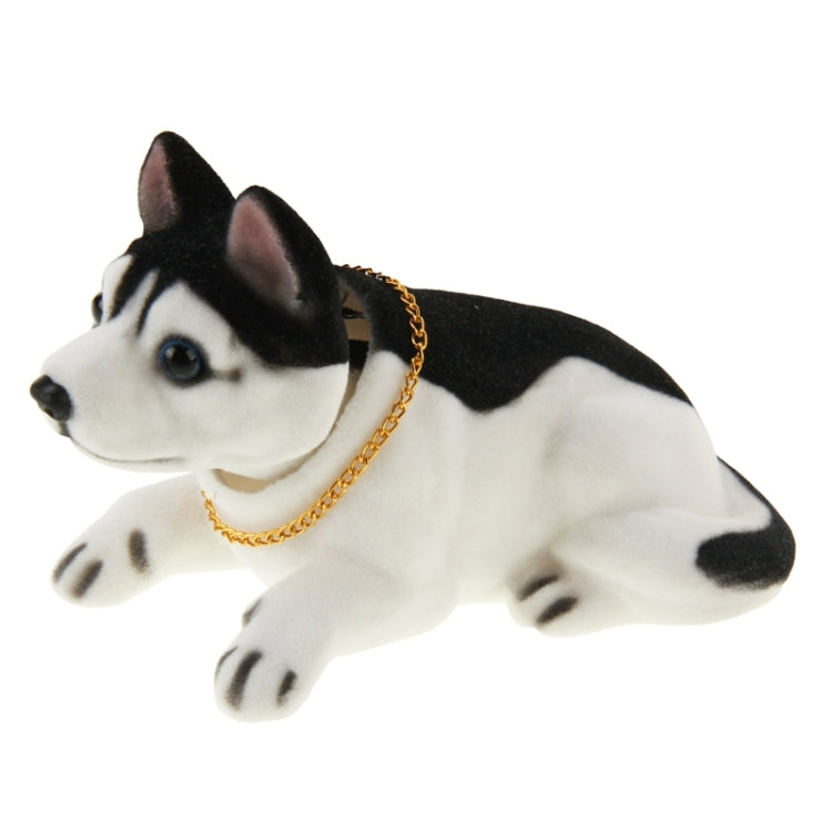 Lovely Husky Nodding Dog for Car Decoration, Husky Husky