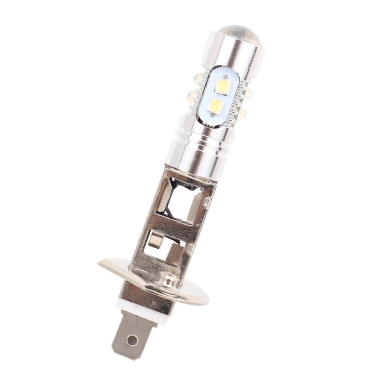 H1 50W 600LM 5500K White Light 10 SMD-2828-LEDs Car Foglight , Constant Current , DC12-24V, H1