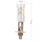 H1 50W 750LM 6500K White Light 10-3535-LEDs Car Foglight , Constant Current , DC12-24V, H1