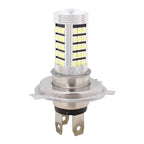 2 PCS H4 12.6W 630LM 6500K White Light 2835 SMD 66 LED Car Fog Light, DC12V, H4